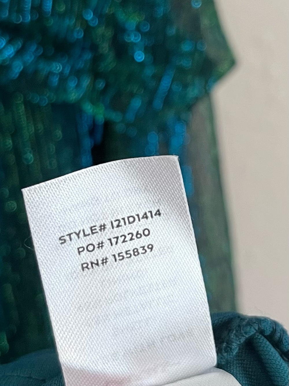 Lulus Glamorous Glitz Shiny Teal Green One-Shoulder Maxi Dress Sz Large Long - Picture 10 of 13